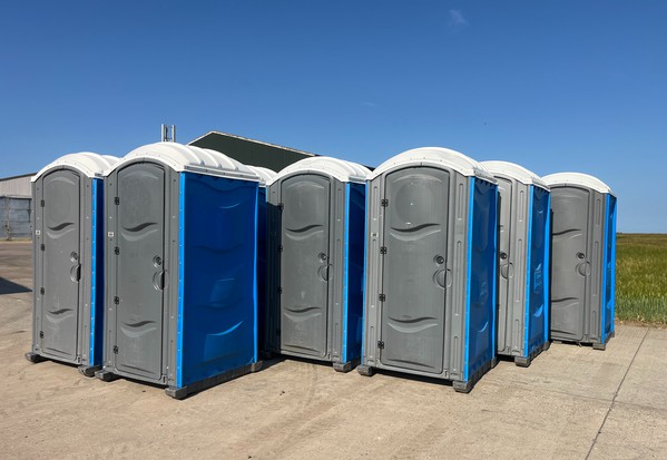 Secondhand Single Unit Portable Toilets