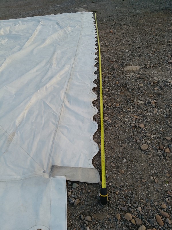20ft x 20ft pagoda marquee roof (Roder)