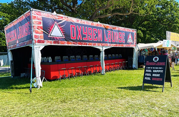 Secondhand Festival Oxygen Bar