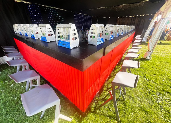 The Oxygen Lounge Festival Bar