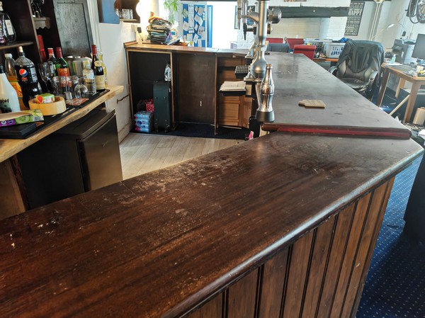 Secondhand Pub Bar Counter