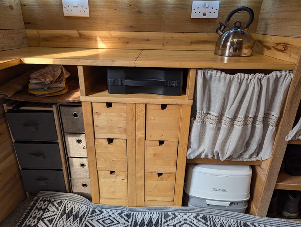 Rustic trailer conversion