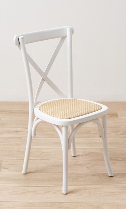 Cross Backed Chairs With Rattan Seats Cross Backed Chairs With Rattan Seats