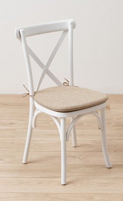 Cross Back Cafe Chairs For Sale