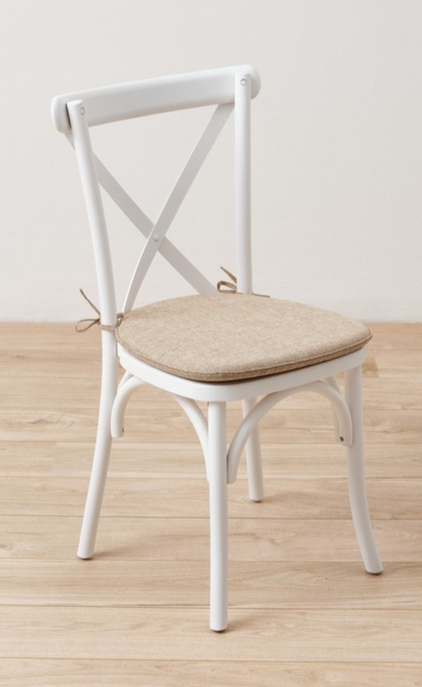 Cross Back Cafe Chairs For Sale