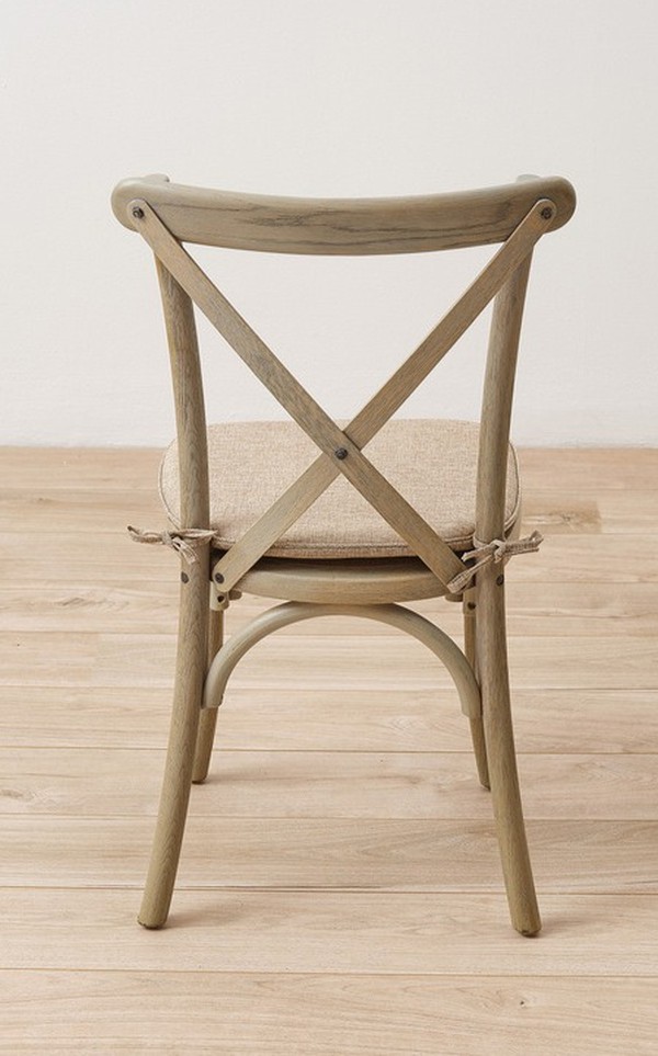 Cross Back Chairs With Pads