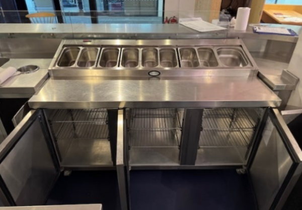 3 Door Toppings Counter