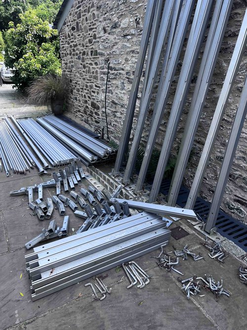 Secondhand Job Lot Tectonic Marquee Components For Sale Secondhand Job Lot Tectonic Marquee Components For Sale
