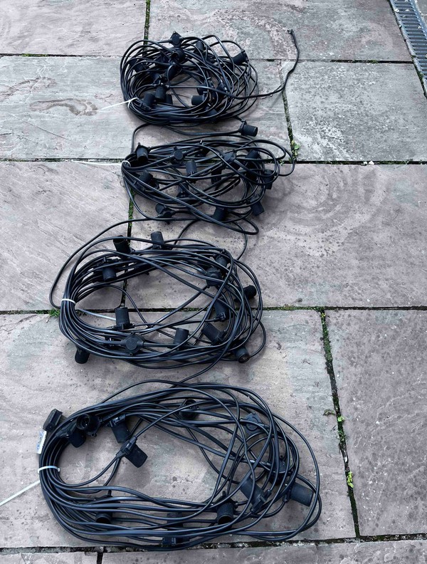 Festoon Cable Lighting For Sale
