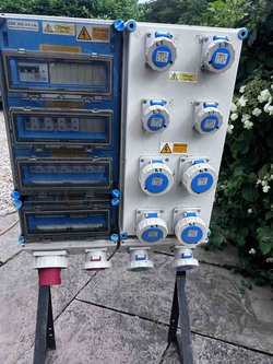 Freestanding 3 Phase Distro Board