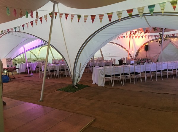 Secondhand 20ft x 30ft Trapeze Marquees