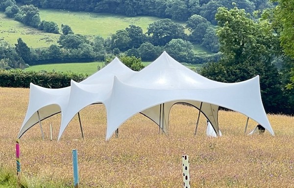 30ft x 40ft Trapeze Marquee