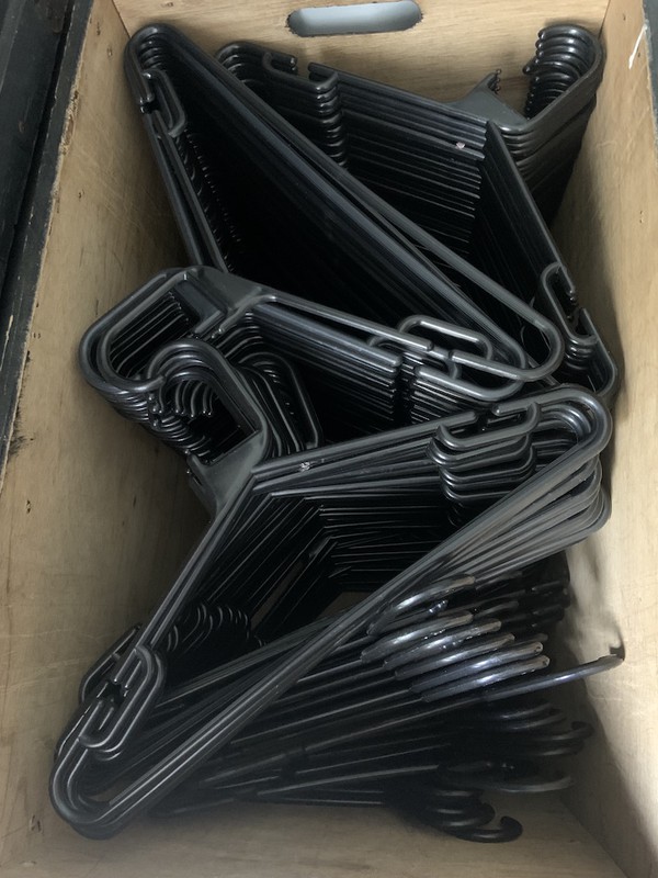 Black Coat Hangers