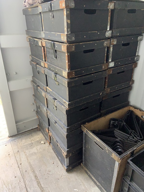 Boxed Coat Hangers