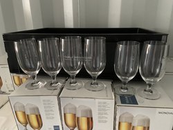 Stemmed Beer Glasses