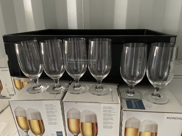Stemmed Beer Glasses