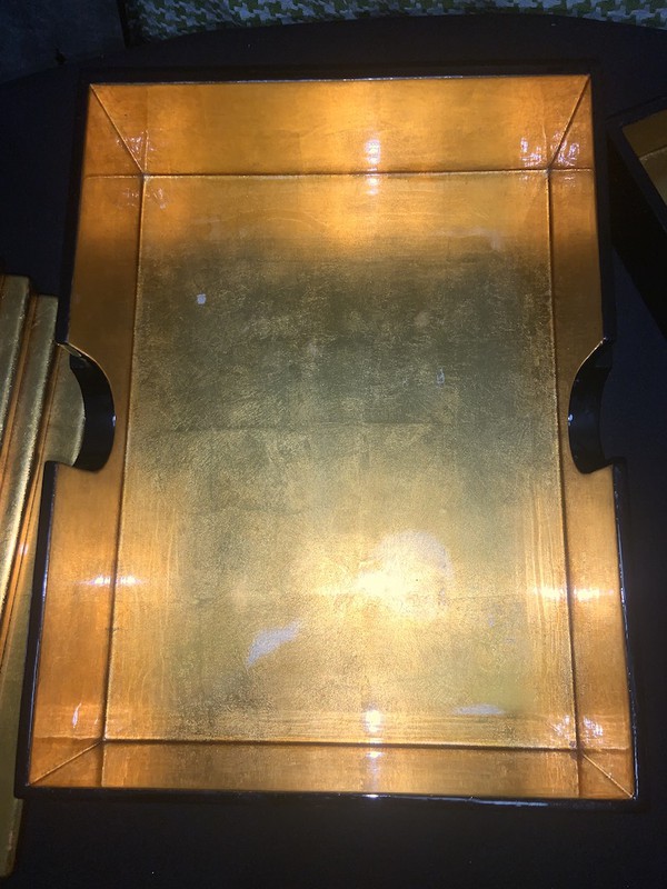 Gilt Lacquered Tray