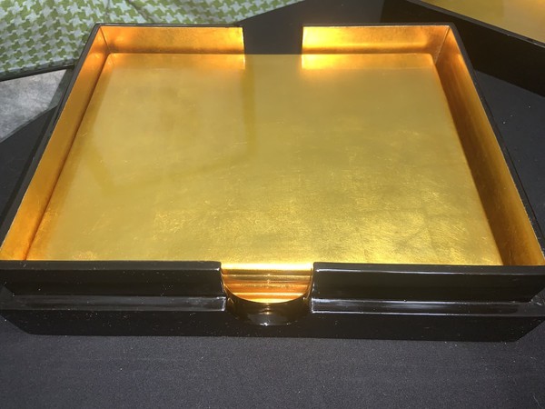 Gold Lacquered Tray