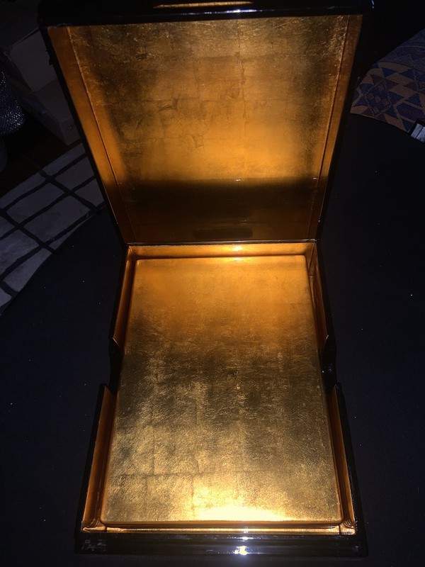 Lacquered Tray Set