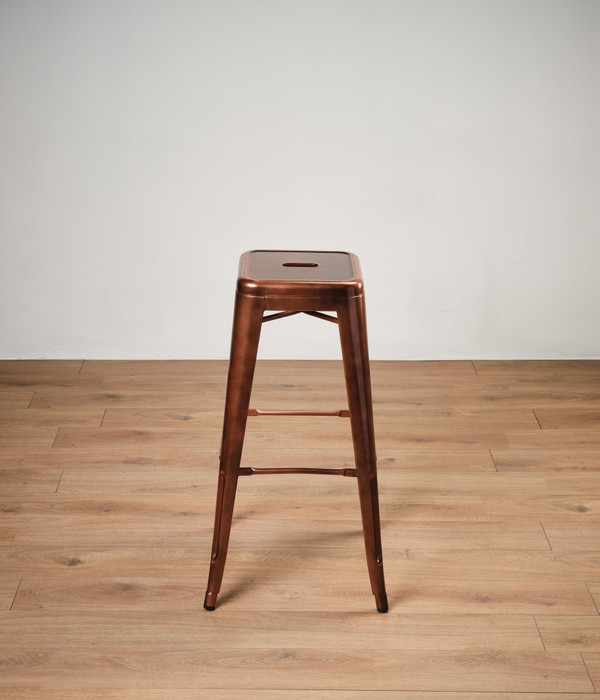 Copper Metal Bar Stools