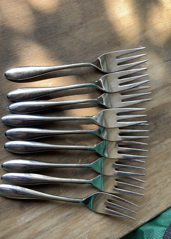 Secondhand Small Rice Cake Forks 14cm For Sale