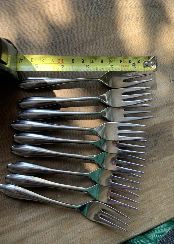 Secondhand Small Rice Cake Forks 14cm For Sale