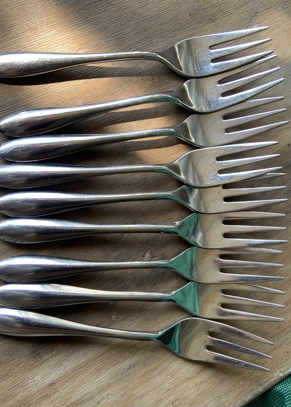 Secondhand Small Rice Cake Forks 14cm For Sale