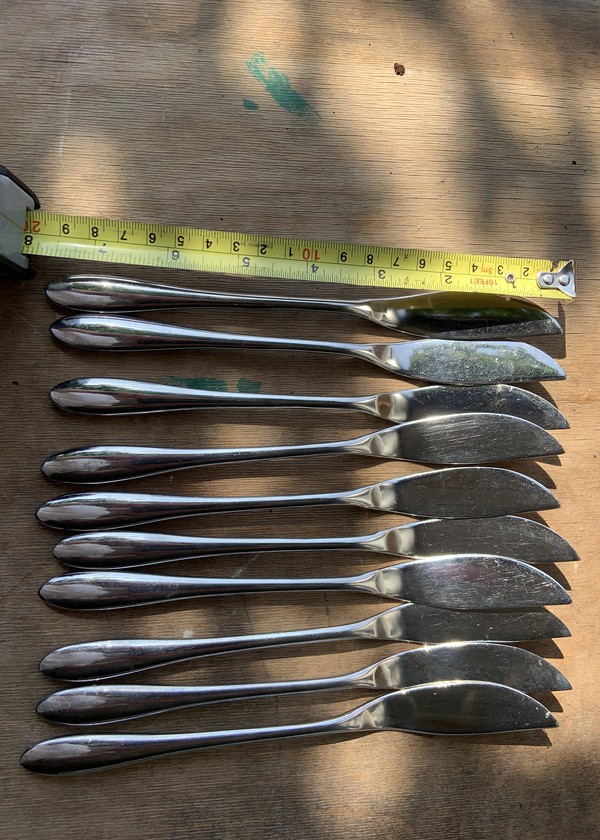 Secondhand 17cm Main Fork & 180 Fish Knife For Sale