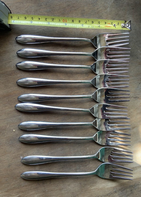Secondhand 17cm Main Fork & 180 Fish Knife For Sale