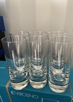 Secondhand Double Vodka Shot Glass 40ml For Sale
