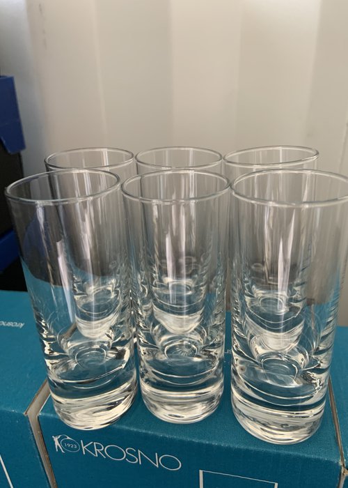 Secondhand Double Vodka Shot Glass 40ml For Sale Secondhand Double Vodka Shot Glass 40ml For Sale