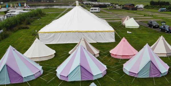 40ft x 60ft Pole Marquee For Sale