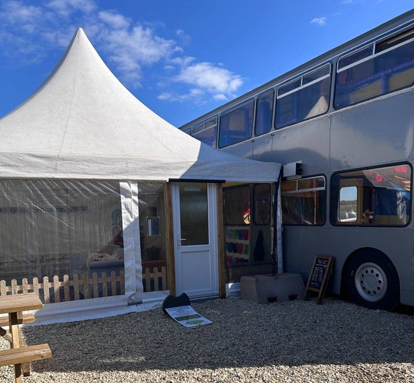 Used 6m x 6m Roder HTS Pagoda Marquees with Cassette Flooring