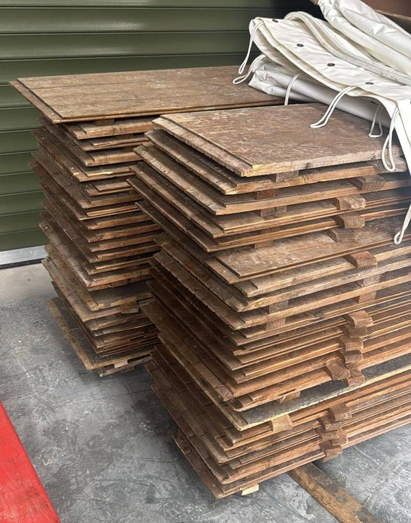 Used Roder Cassette Flooring