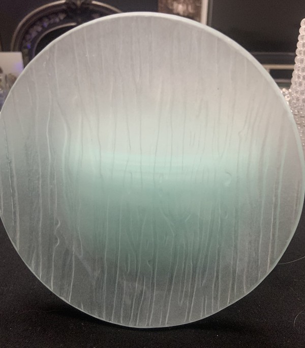 small glass side plates