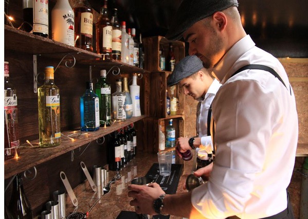 Fully Branded Mobile Bar