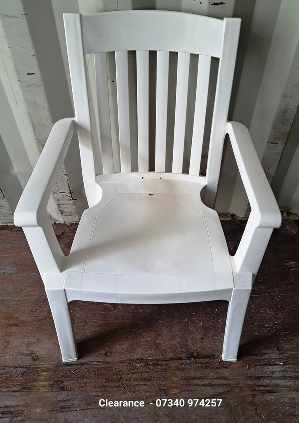 Secondhand Plastic Bistro Chairs