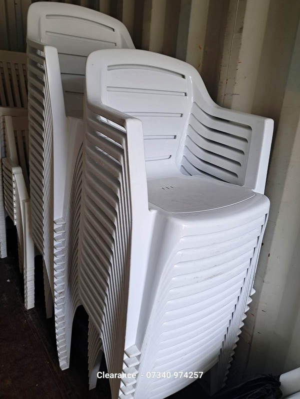 Used Plastic Bistro Chairs