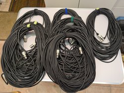 30m XLR cables