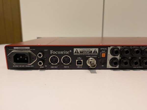 Second Hand 8 Channel Audio Interface