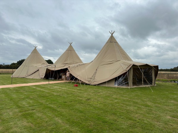 Secondhand Giant Tipis with Extras For Sale