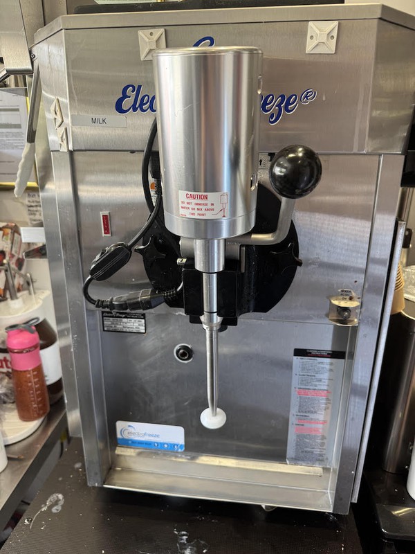 Electro Freeze Milkshake Machine