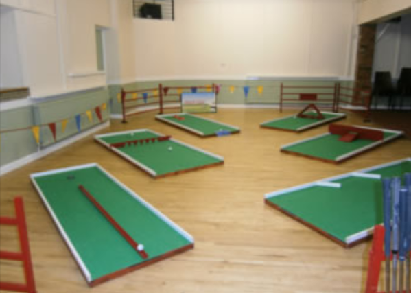 9 hole crazy golf