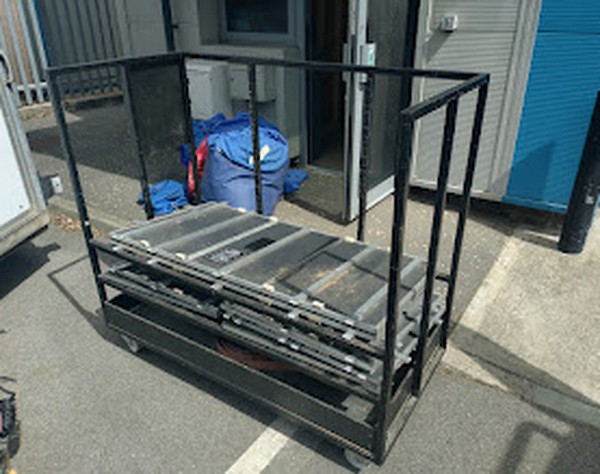 Portable Dance Floor Trolley