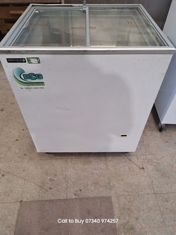 Secondhand Display Ice Cream Chest Freezer 200L For Sale