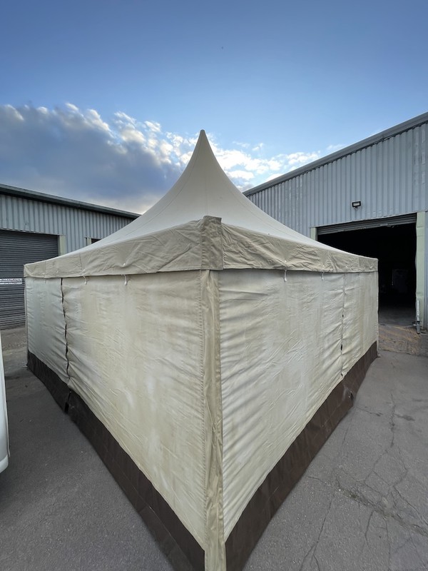 6m x 6m Canvas Pagoda / Pavilion Style Tipi / Structure - Cheshire 11