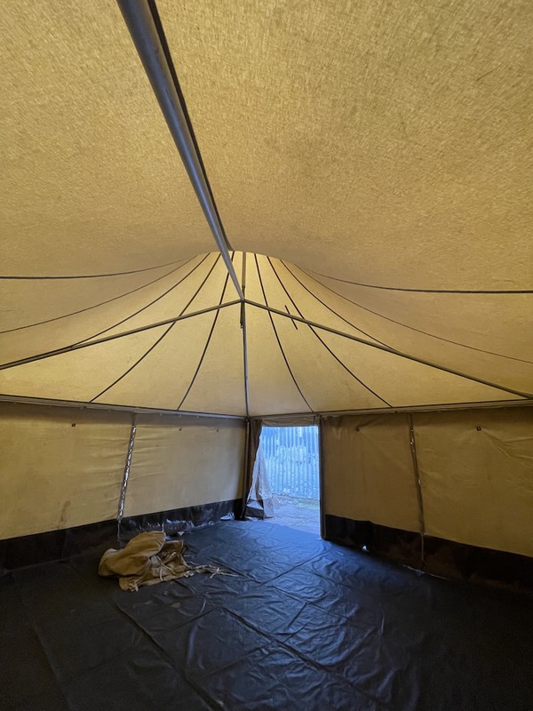 6m x 6m Canvas Pagoda / Pavilion Style Tipi / Structure - Cheshire 14