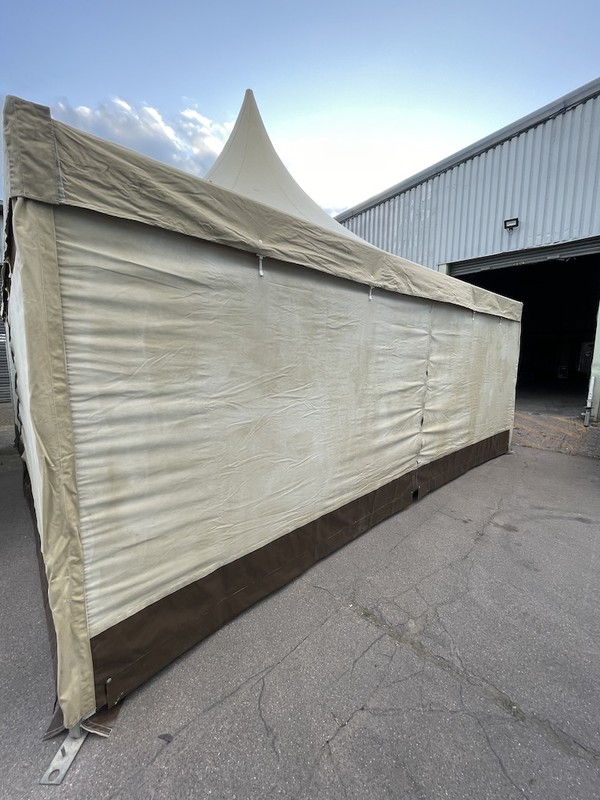 6m x 6m Canvas Pagoda / Pavilion Style Tipi / Structure - Cheshire 10