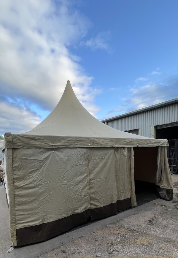 6m x 6m Canvas Pagoda / Pavilion Style Tipi / Structure - Cheshire 8