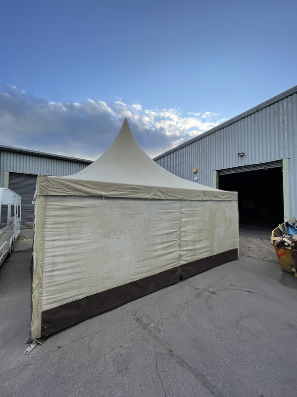 6m x 6m Canvas Pagoda / Pavilion Style Tipi / Structure - Cheshire 9